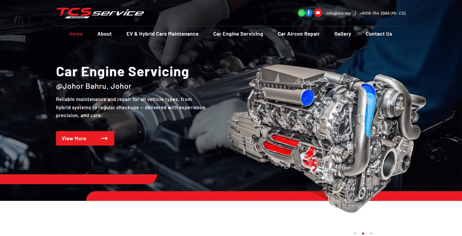 TCS Automotive Service | Hybrid Car & EV Specialist JB